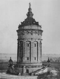Vergrößerte Ansicht von 1889 - Mannheimer Wasserturm