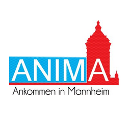 Vergrößerte Ansicht von Logo des Projekts ANIMA: Mannheimer Wassertum und Projekttitel ANIMA