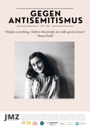 Vergrößerte Ansicht von Plakat aus dem Projekt Marie-Curie-Schüler*innen machen mobil gegen Rassismus und Antiziganismus