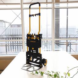 Vergrößerte Ansicht von Sackkarre, aufgebaut und aufgestellt.