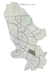 Vergrößerte Ansicht von Das Luftbild zeigt die Lage des Stadtteils Hochstätt im Stadtgebiet.