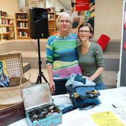 Vergrößerte Ansicht von 2024 ging der "Grüne Dienstag" an den Start. Hier zum Thema "Slow Fashion".