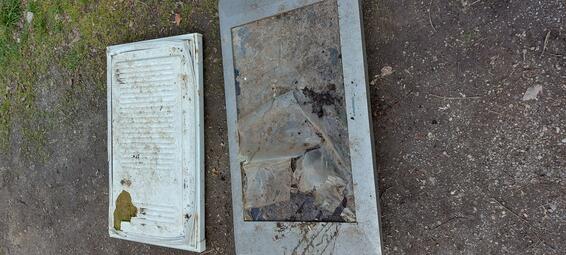 Vergrößerte Ansicht von Die Leichtathletik-Abteilung des SKV Sandhofen stellt sich der Cleanup-Challenge an der Riedspitze