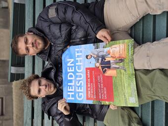 Vergrößerte Ansicht von Die Eberhard-Gothein-Schule verbessert die Sauberkeit in der Innenstadt, in den U-Quadraten und am Neckarufer