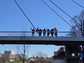Vergrößerte Ansicht von Die Eberhard-Gothein-Schule verbessert die Sauberkeit in der Innenstadt, in den U-Quadraten und am Neckarufer