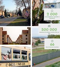 Vergrößerte Ansicht von Impressionen  der ehemaligen amerikanischen Kasernen in Mannheim