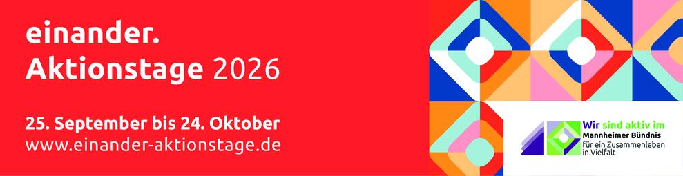 Vergrößerte Ansicht von Banner zu den einander.Aktionstagen von 25.09. bis 24.10.2026