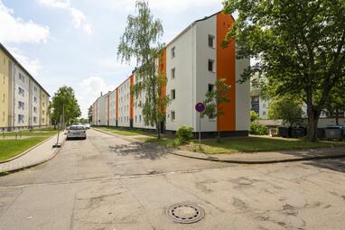 Vergrößerte Ansicht von Häuserfront