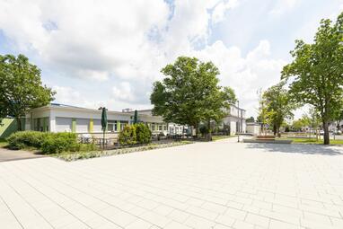 Vergrößerte Ansicht von Blick auf das Siedlerheim Schönau