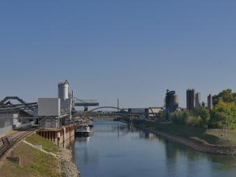 Vergrößerte Ansicht von Hafen Rheinau
