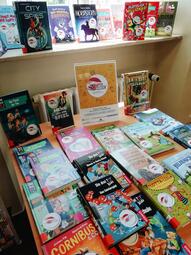 Vergrößerte Ansicht von Foto der Heiss auf Lesen-Ausstellung in der Zweigstelle Seckenheim