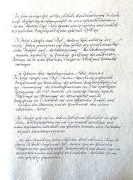 Vergrößerte Ansicht von Urkunde zur Verleihung des Bertha- und Carl-Benz-Preises an Hr. Weert Canzler und Hr. Andreas Knie im Jahr 2021 (rechte Urkundenseite)