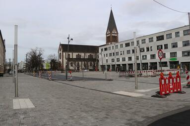 Vergrößerte Ansicht von Fertige Platzfläche