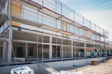 Vergrößerte Ansicht von Bauarbeiten Franklinschule 2022