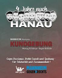 Vergrößerte Ansicht von Gedenkveranstaltung Hanau 2024