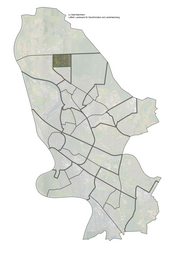 Vergrößerte Ansicht von Das Luftbild zeigt die Lage des Stadtteils Schönau-Nord im Stadtgebiet.