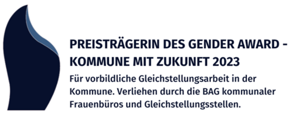 Vergrößerte Ansicht von Stadt Mannheim ist Preisträgerin des Gender Award - Kommune mit Zukunft 2023