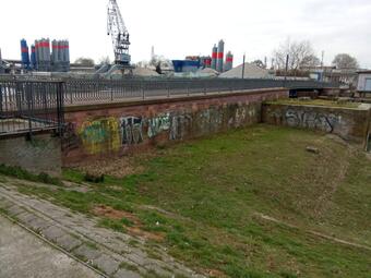 Vergrößerte Ansicht von Das Foto zeigt eine Grünfläche nach dem Aufräumen