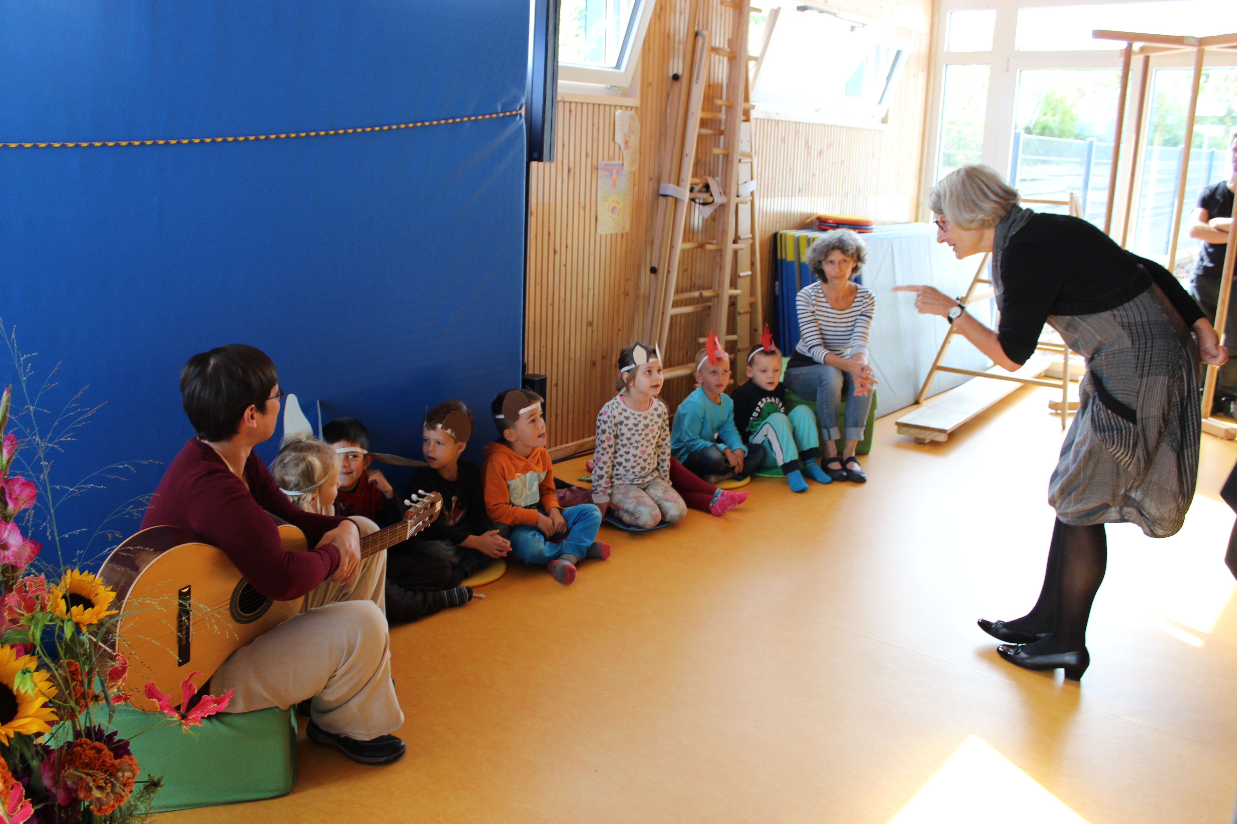 Kindergarten Ladenburger Straße erfüllt das alte Druckereigebäude in