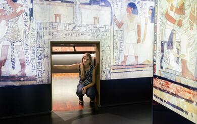 Blick in Ägypten-Ausstellung