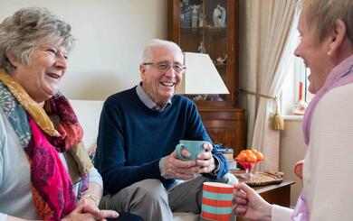Aktive Seniorinnen und Senioren
