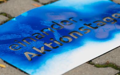 Symbolbild einander.Aktionstage