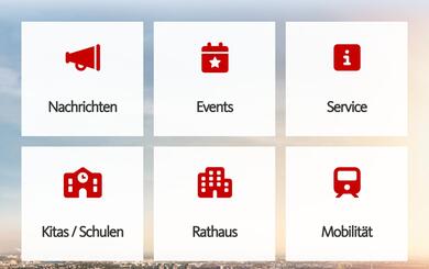 Screenshot der Mannheim-App