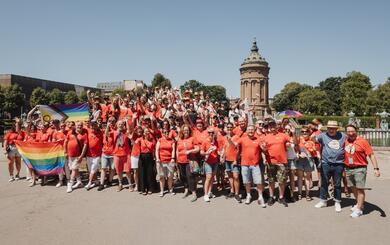Stadt Mannheim bei "Monnem Pride" 2026