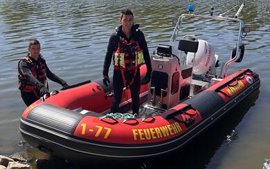 Die schwimmende Neubeschaffung wurde gezielt auf die Einsatzanforderungen der Tauchergruppe abgestimmt. 