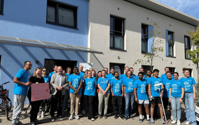 10. Freiwilligentage der MRN: OB-Rundgang im Kinder- und Jugendheim St. Josef