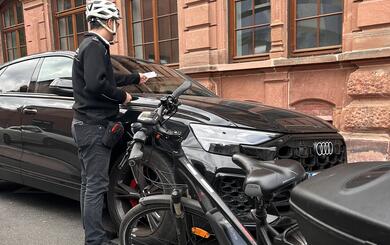 An über 60 Tagen waren die Mitarbeiter des Ordnungsdienstes in diesem Sommer bereits mit dem Rad im Einsatz. Dabei legten sie rund 2.000 Kilometer zurück.