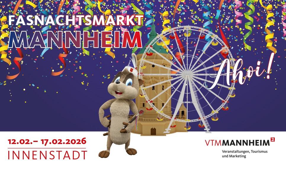 Werbe-Motiv des Fasnachtsmarktes