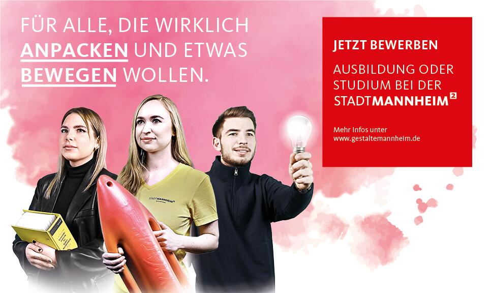 Drei Auszubildende