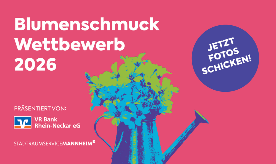 Werbemotiv Blumenschmuck-Wettbewerb