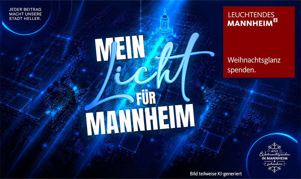 Werbemotiv Mein Licht für Mannheim
