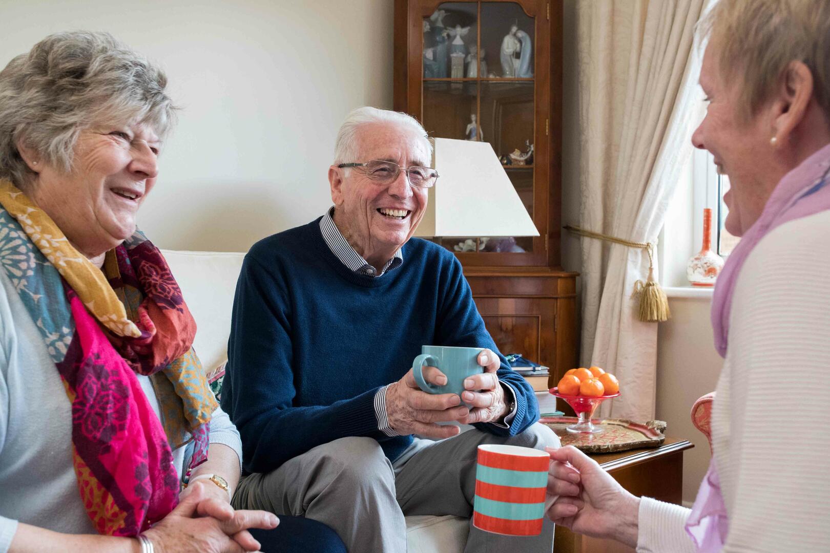 Aktive Seniorinnen und Senioren
