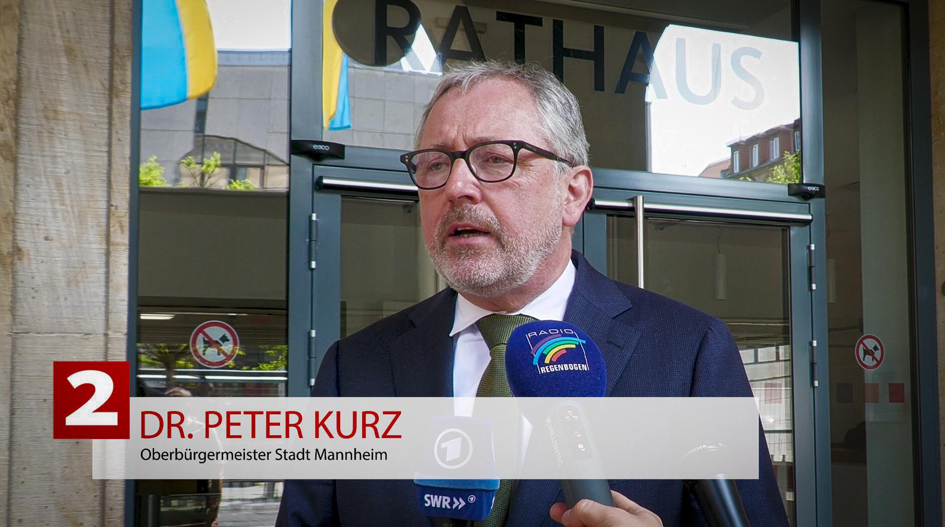 Statement von Mannheims Oberbürgermeister Dr. Peter Kurz (03.05.2022)