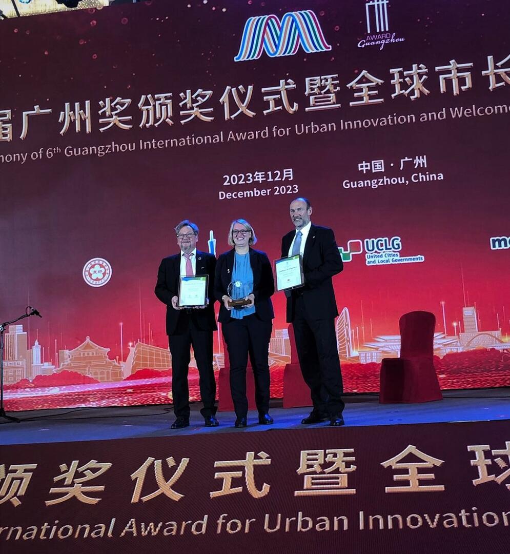 Guangzhou Award Auszeichnung für Mannheim
