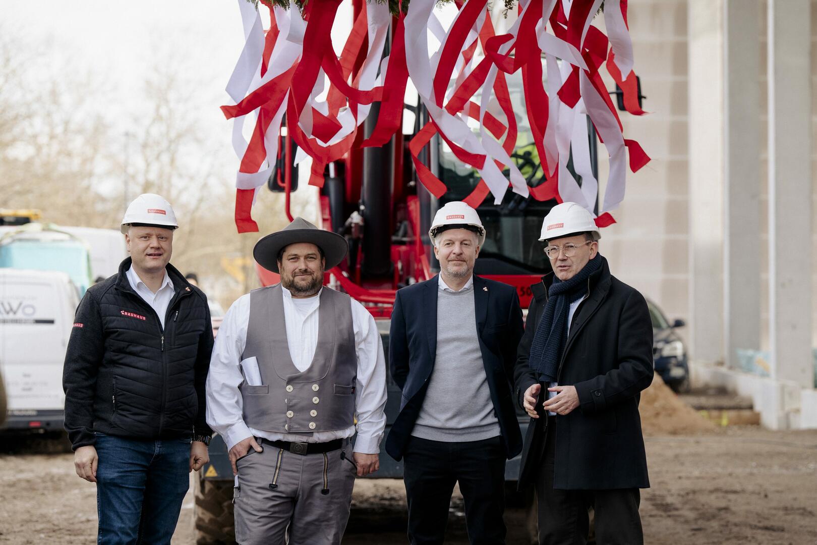 Richtfest für BAUHAUS auf Columbus