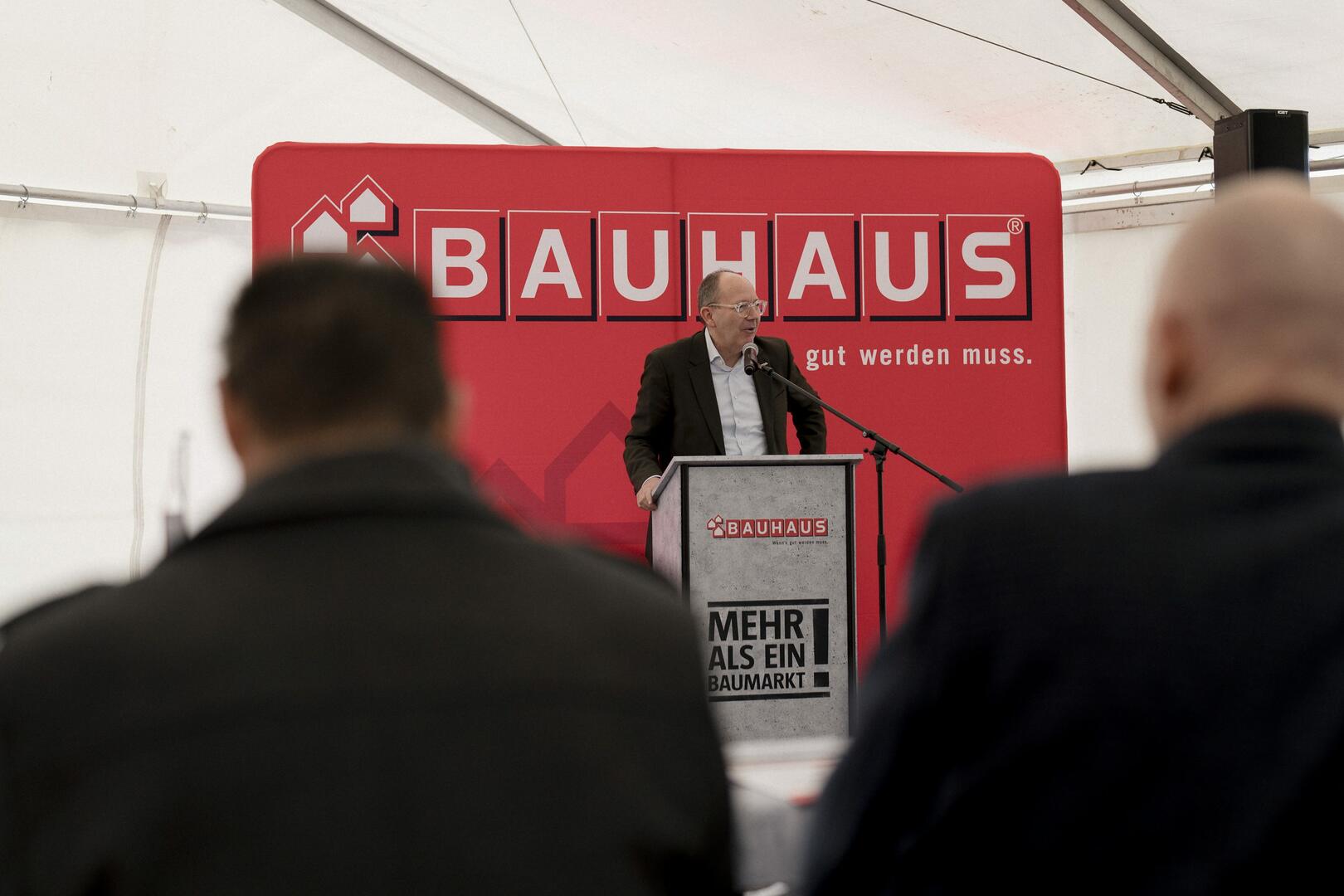 Richtfest für BAUHAUS auf Columbus (01)