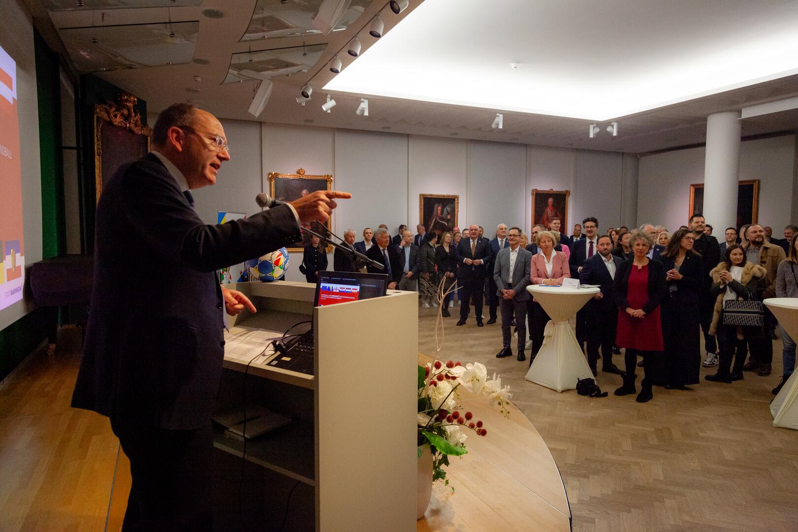 Empfang für Handball-Delegationen