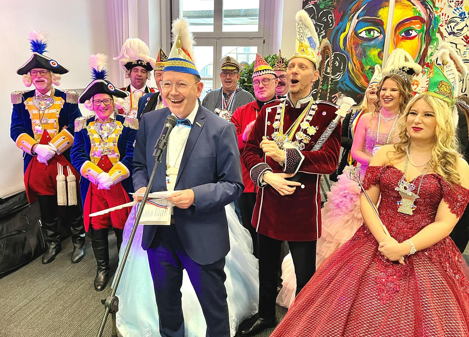 Prinzessinnenempfang im Rathaus 2024