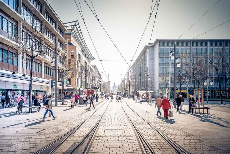 Die Mannheimer Planken