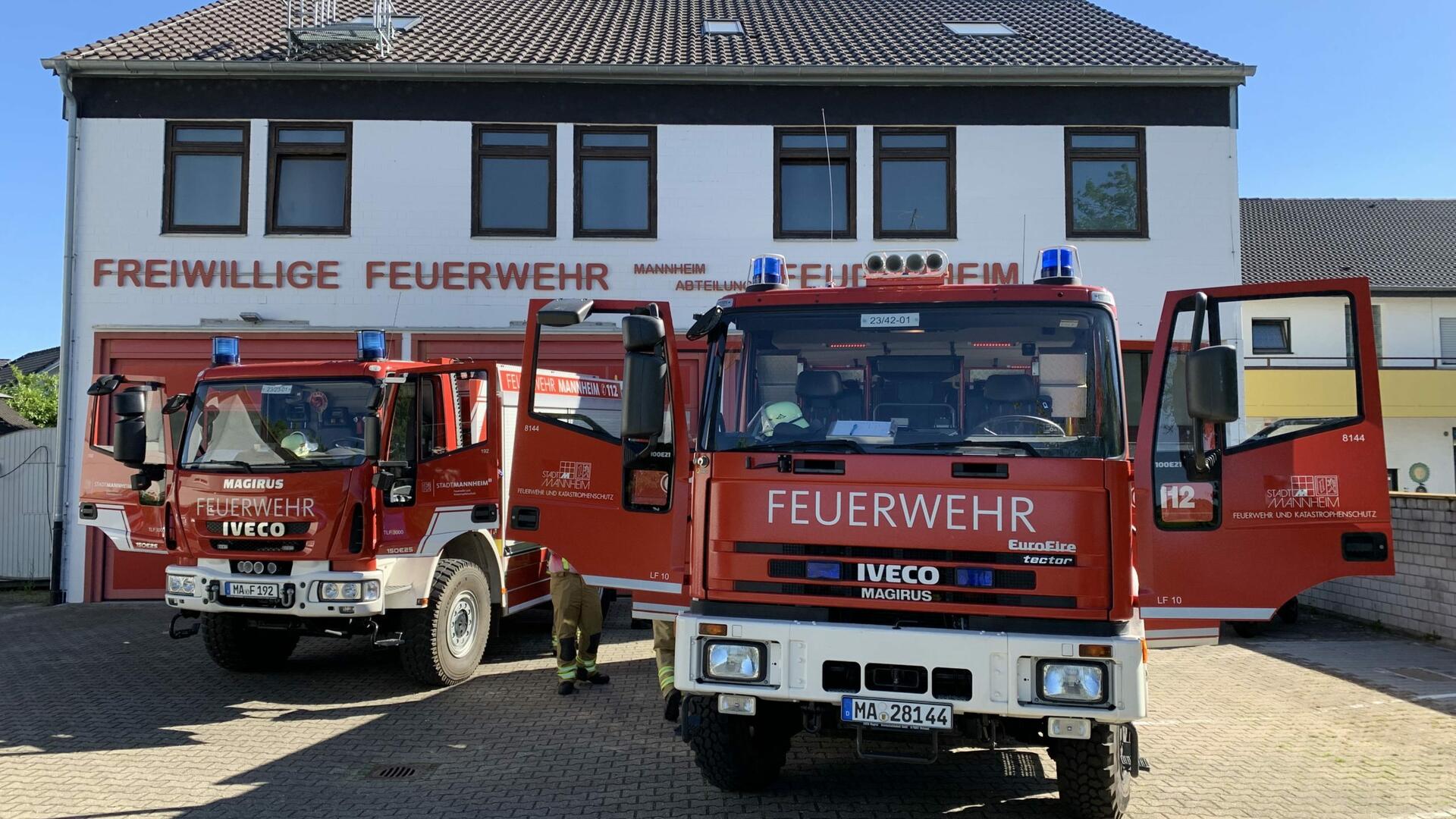 Mit einem bunten Programm wird das Jubiläumswochenende gefeiert. Höhepunkt ist ein Blaulichtumzug durch Feudenheim am Samstagnachmittag.