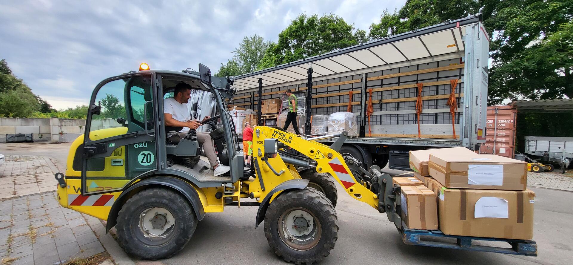 Weiterer Hilfstransport in die Ukraine 