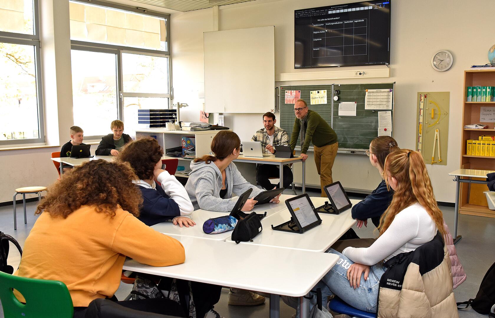 Schülerinnen und Schüler der Kerschensteiner Gemeinschaftsschule