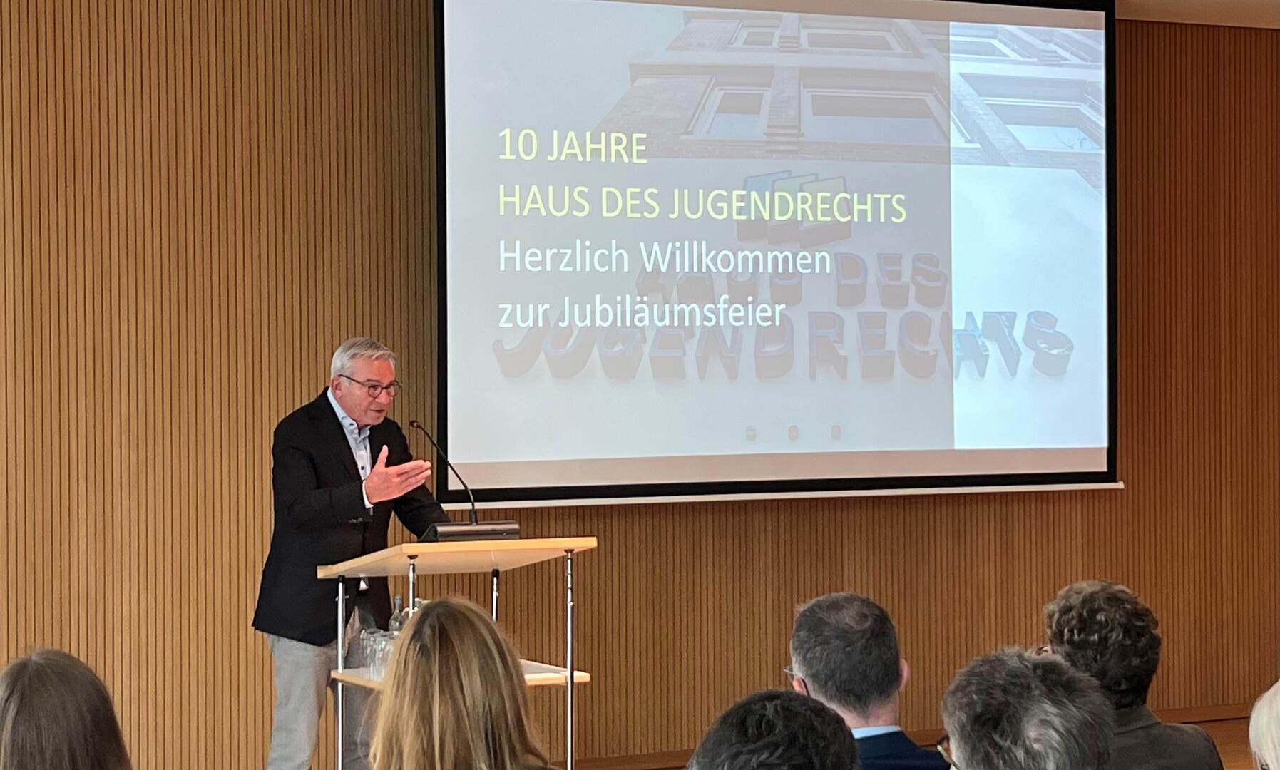 Stv. Ministerpräsident und Innenminister Thomas Strobl - 10 Jahre Haus des Jugendrechts in Mannheim