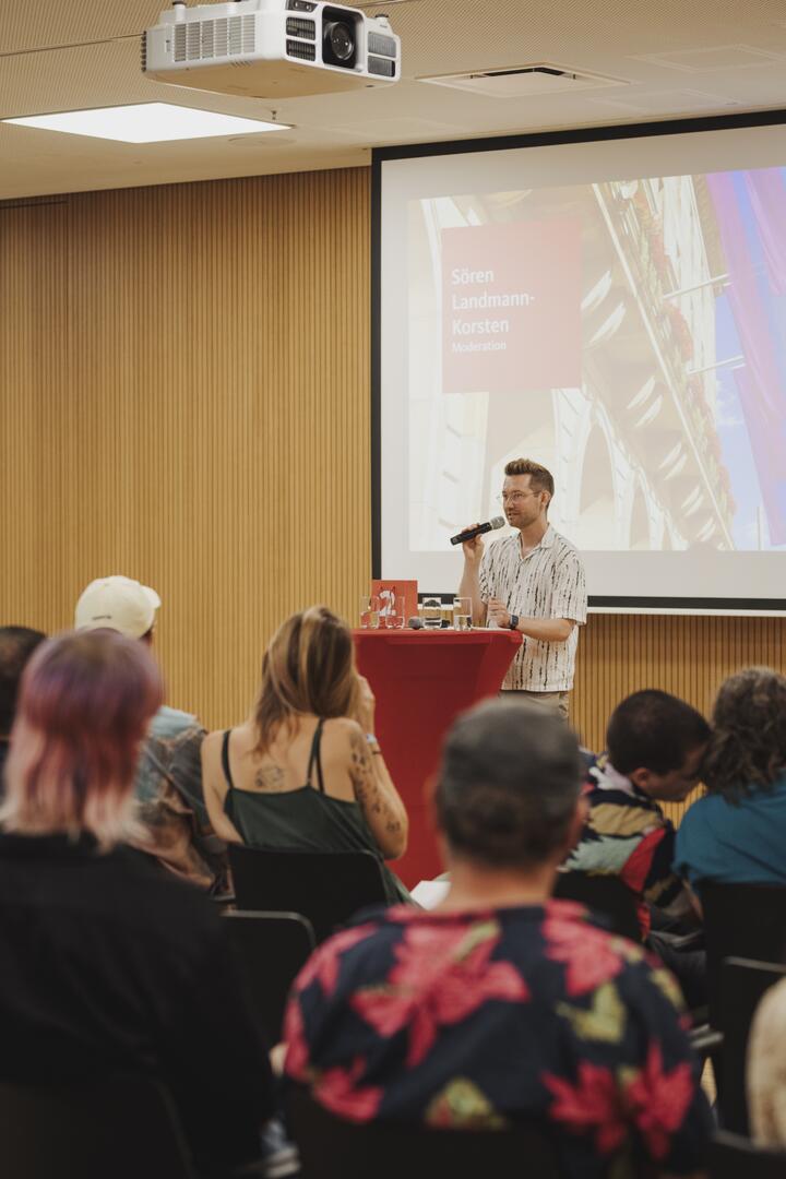 Regenbogenempfang 2026: Sören Landmann-Korsten, Queer-Beauftragung der Stadt Mannheim