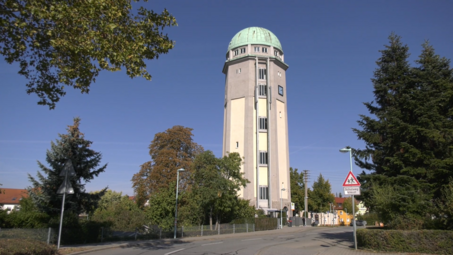Vergrößerte Ansicht von Wasserturm in Seckenheim
