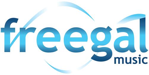 Vergrößerte Ansicht von Logo des Musikstreamingdienstes freegal music
